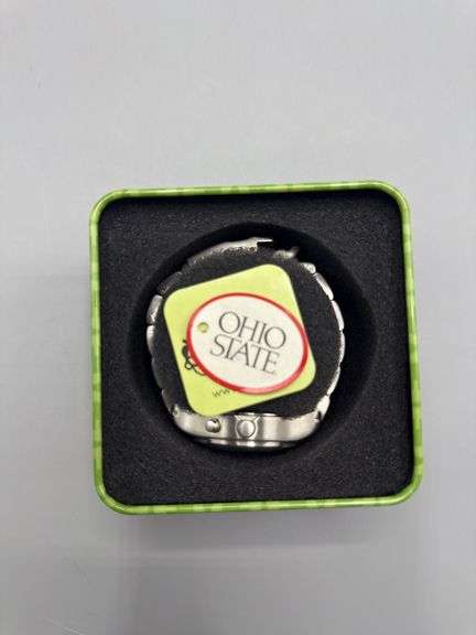 FOSSIL KALIEDO “OHIO STATE” LADIES WATCH STAINLESS IN CASE WITH EXRRA LINKS
