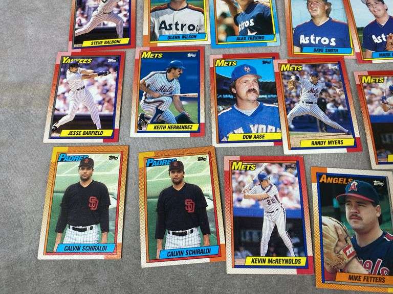 1990 Topps Baseball Cards