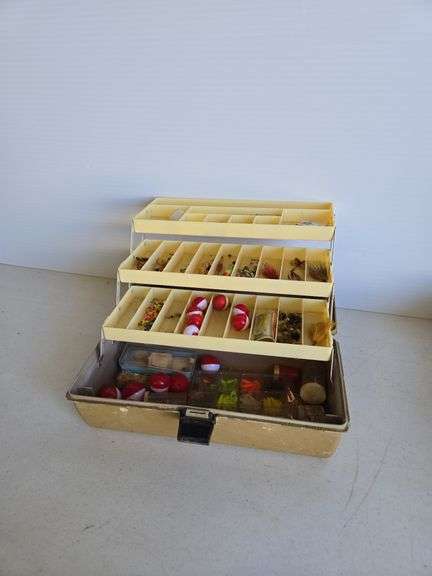 Tackle box w/ misc tackle