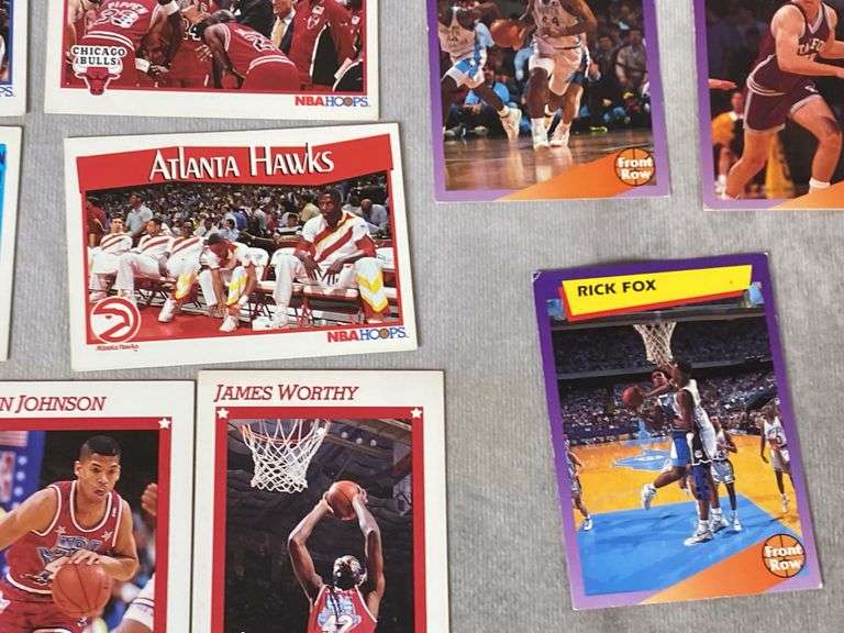 1991 NBA Properties & 1992 Front Row Basketball Cards
