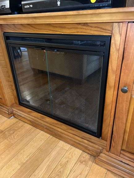 Electric Fireplace Entertainment Center