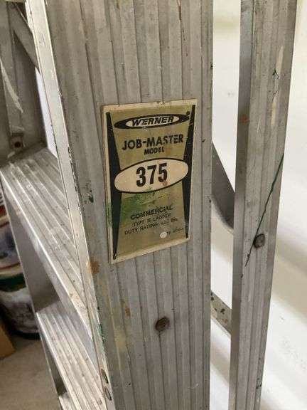 5’ Werner Aluminum Step Ladder