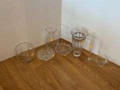 WV 50th Anniversary Dish, Vases & Candy Dishes