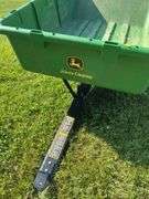 John Deer 10P Plastic Pull Behind Dump Cart