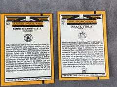 1980s Leaf Donruss Diamond Kings Baseball Cards