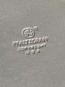 PFALTZGRAFF CANISTER SET, PAPER TOWEL HOLDER, SMALL CRACK AND CHIP ON 2 OF THEM (PICTURED)