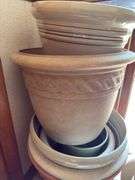 LARGE VARIETY OF FLOWER POTS
