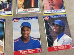 (10) Post Collector Series Baseball Cards