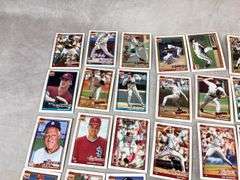 1991 Topps 40 Years of Baseball, Baseball Cards