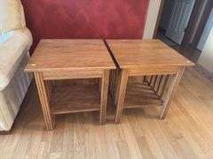 Oak End Tables