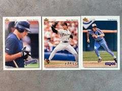 1992 Upper Deck Assorted Baseball Cards