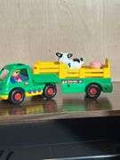 PLAYMATES AIRPLANE, FARM TRUCK