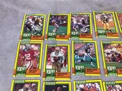 Topps 1000 Yard Club Football Cards