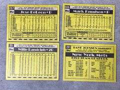 Topps Baseball Cards