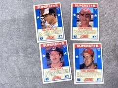 (6) SCORE Superstar Baseball Cards