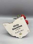 THE DANBURY MINT AND ANDREA BY SADEK CARDINAL FIGURES, BELL, COASTERS AND SNOWGLOBE