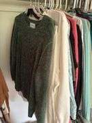 CONTENTS OF CLOSET INCLUDING CLOTHES, HANGERS, LAMP, MONEY BOX, TOTE/CONTENTS