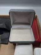 ASSORTED RING/JEWELRY BOXS AND POUCHES