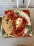 Coltibuona Casantonio Covtona Hand Painted Porcelain Glassware