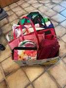 CANVAS SHOPPING BAG, COSMETIC BAGS