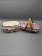 PAIR OF SMALL LONGABERGER BASKET