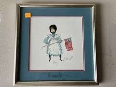 2001 P. Buckley Moss Glory 62/1000 Signed Lithograph