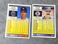 1991 & 1992 SCORE Baseball Cards