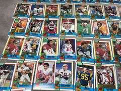1990 Topps Assorted Football Cards