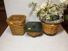 3 Longaberger Baskets