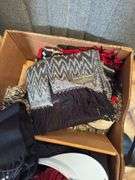 SCARVES, CAPS, STOCKING CAPS, GLOVES