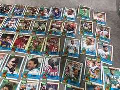 1990 Topps Assorted Football Cards