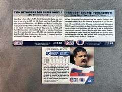 1990 NFL Pro Set Football Cards