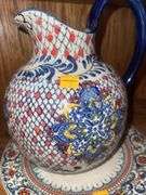 Hand Painted Expressions Pitcher and Plate