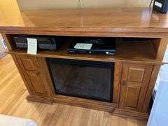 Electric Fireplace Entertainment Center