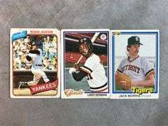 Baseball Cards, Mostly Early 80s