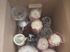 Christmas Wreath and Candles