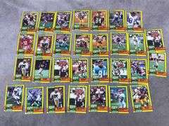 Topps 1000 Yard Club Football Cards