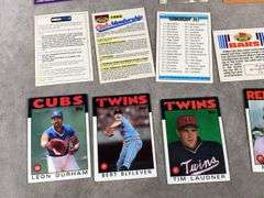1986 Topps Baseball and Other Cards