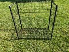 Metal Basket Storage Rack