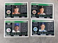 1992 Pinnacle Assorted Baseball Cards