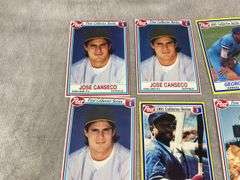 (10) Post Collector Series Baseball Cards