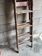 WOODEN 5’ STEP LADDER