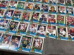 1990 Topps Assorted Football Cards