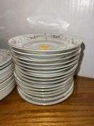 Noritake Calvert Pattern Fine China Plates and Saucers