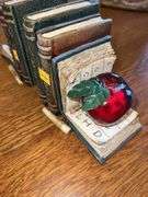 Apple Book Bookends