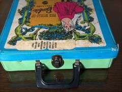 VINTAGE “THE WORLD OF BARBIE” DOLL CASE AND FASHION DOLL CASE WITH DOLLS AND CLOTHES