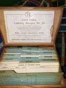 Vintage Recipe Box