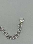 PAIR OF GLORIA VANDERBILT SILVER AND GOLD TONE CRYSTAL MESH CHAIN COLLARS AND WORTHINGTON BRACELET