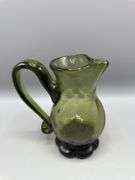 GLASSWARE PITCHERS AND VASES