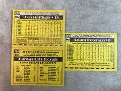 1990 Topps Baseball Cards